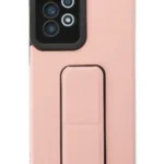 Uray store Samsung Galaxy A33 5G Kılıf Mega Standlı Silikon - Pudra