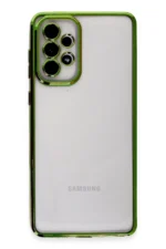 Uray store Samsung Galaxy A33 5G Kılıf Razer Lensli Silikon - Yeşil - Görsel 2