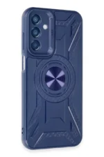 Uray store Samsung Galaxy A35 5G Kılıf Lincoln Silikon - Lacivert - Görsel 3