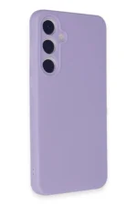 Uray store Samsung Galaxy A35 5G Kılıf Nano içi Kadife Silikon - Lila - Görsel 2