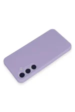 Uray store Samsung Galaxy A35 5G Kılıf Nano içi Kadife Silikon - Lila - Görsel 3