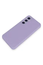 Uray store Samsung Galaxy A35 5G Kılıf Nano içi Kadife Silikon - Lila - Görsel 4