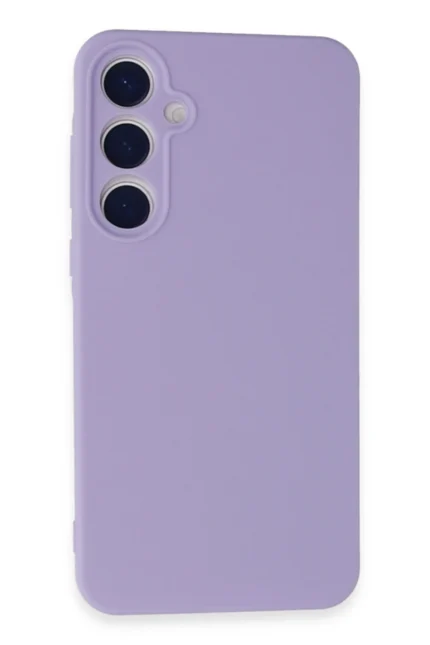 Uray store Samsung Galaxy A35 5G Kılıf Nano içi Kadife Silikon - Lila