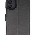 Uray store Samsung Galaxy A35 5G Kılıf Trend S Plus Kapaklı Kılıf - Siyah