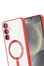 Uray store Samsung Galaxy A35 5G Kross Magneticsafe Kapak - Kırmızı - Görsel 3