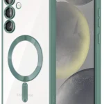 Uray store Samsung Galaxy A35 5G Kross Magneticsafe Kapak - Koyu Yeşil