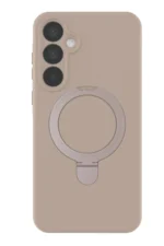 Uray store Samsung Galaxy A35 5G Regal Magsafe Standlı Kapak - Çöl Titanyum - Görsel 3