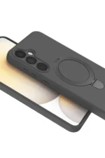 Uray store Samsung Galaxy A35 5G Regal Magsafe Standlı Kapak - Titan Gri - Görsel 4