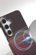 Uray store Samsung Galaxy A35 5G Vega Magsafe Kapak - Çöl Titanyum - Görsel 2