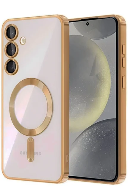 Uray store Samsung Galaxy A36 Kross Magneticsafe Kapak - Çöl Titanyum