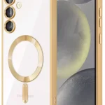 Uray store Samsung Galaxy A36 Kross Magneticsafe Kapak - Gold