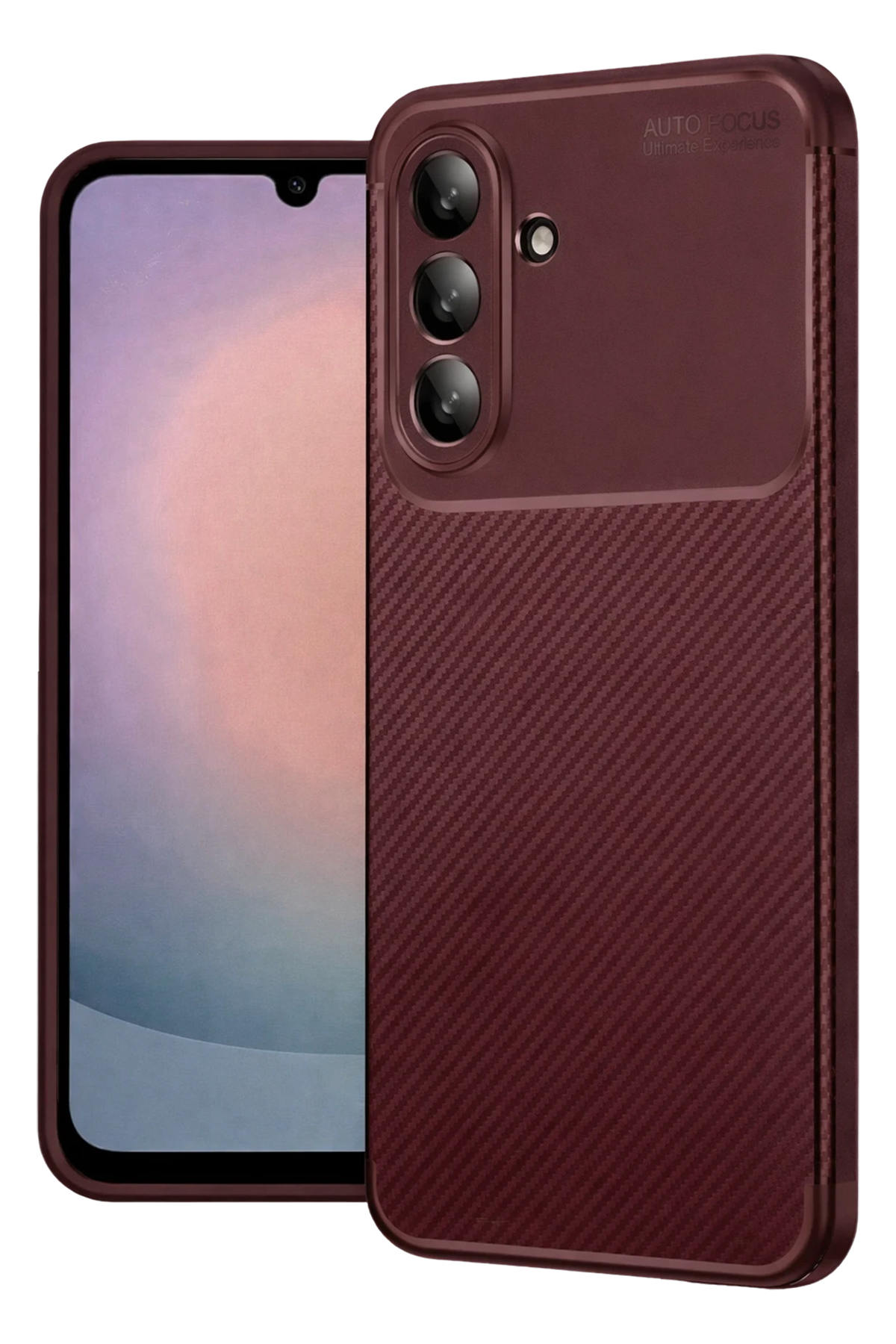 newface-samsung-galaxy-a37-5g-auto-focus-karbon-kapak-bordo-default Uray store Samsung Galaxy A37 5G Auto Focus Karbon Kapak - Bordo - Görsel 1