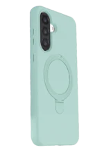 Uray store Samsung Galaxy A37 5G Regal Magsafe Standlı Kapak - Su Yeşili - Görsel 3