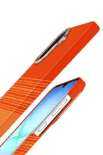 Uray store Samsung Galaxy A37 5G Vega Magsafe Kapak - Turuncu - Görsel 3
