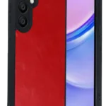 Uray store Samsung Galaxy A37 5G Aras Deri Kapak - Kırmızı