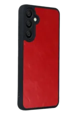 Uray store Samsung Galaxy A37 5G Aras Deri Kapak - Kırmızı - Görsel 3