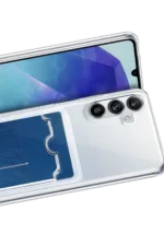 Uray store Samsung Galaxy A37 5G Kart Şeffaf Silikon - Şeffaf - Görsel 2