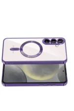 Uray store Samsung Galaxy A37 5G Kross Magneticsafe Kapak - Mor - Görsel 3