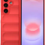 Uray store Samsung Galaxy A37 5G Optimum Silikon - Kırmızı