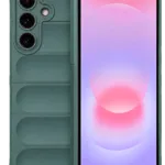 Uray store Samsung Galaxy A37 5G Optimum Silikon - Koyu Yeşil