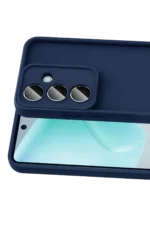 Uray store Samsung Galaxy A37 5G Viera Silikon - Lacivert - Görsel 2