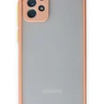 Uray store Samsung Galaxy A52 Kılıf Montreal Silikon Kapak - Pembe
