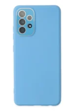 Uray store Samsung Galaxy A53 5G Kılıf Lansman Glass Kapak - Mavi
