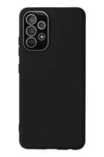 Uray store Samsung Galaxy A53 5G Kılıf Lansman Glass Kapak - Siyah