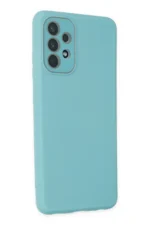 Uray store Samsung Galaxy A53 5G Kılıf Lansman Glass Kapak - Turkuaz - Görsel 2