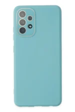 Uray store Samsung Galaxy A53 5G Kılıf Lansman Glass Kapak - Turkuaz