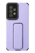 Uray store Samsung Galaxy A53 5G Kılıf Mega Standlı Silikon - Lila