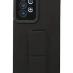 Uray store Samsung Galaxy A53 5G Kılıf Mega Standlı Silikon - Siyah
