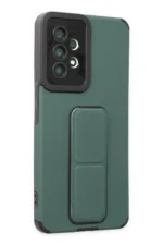 Uray store Samsung Galaxy A53 5G Kılıf Mega Standlı Silikon - Yeşil - Görsel 2