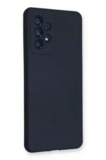 Uray store Samsung Galaxy A53 5G Kılıf Nano içi Kadife Silikon - Lacivert - Görsel 2