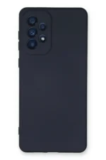 Uray store Samsung Galaxy A53 5G Kılıf Nano içi Kadife Silikon - Lacivert