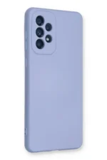 Uray store Samsung Galaxy A53 5G Kılıf Nano içi Kadife Silikon - Lila - Görsel 2