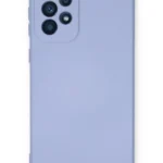 Uray store Samsung Galaxy A53 5G Kılıf Nano içi Kadife Silikon - Lila