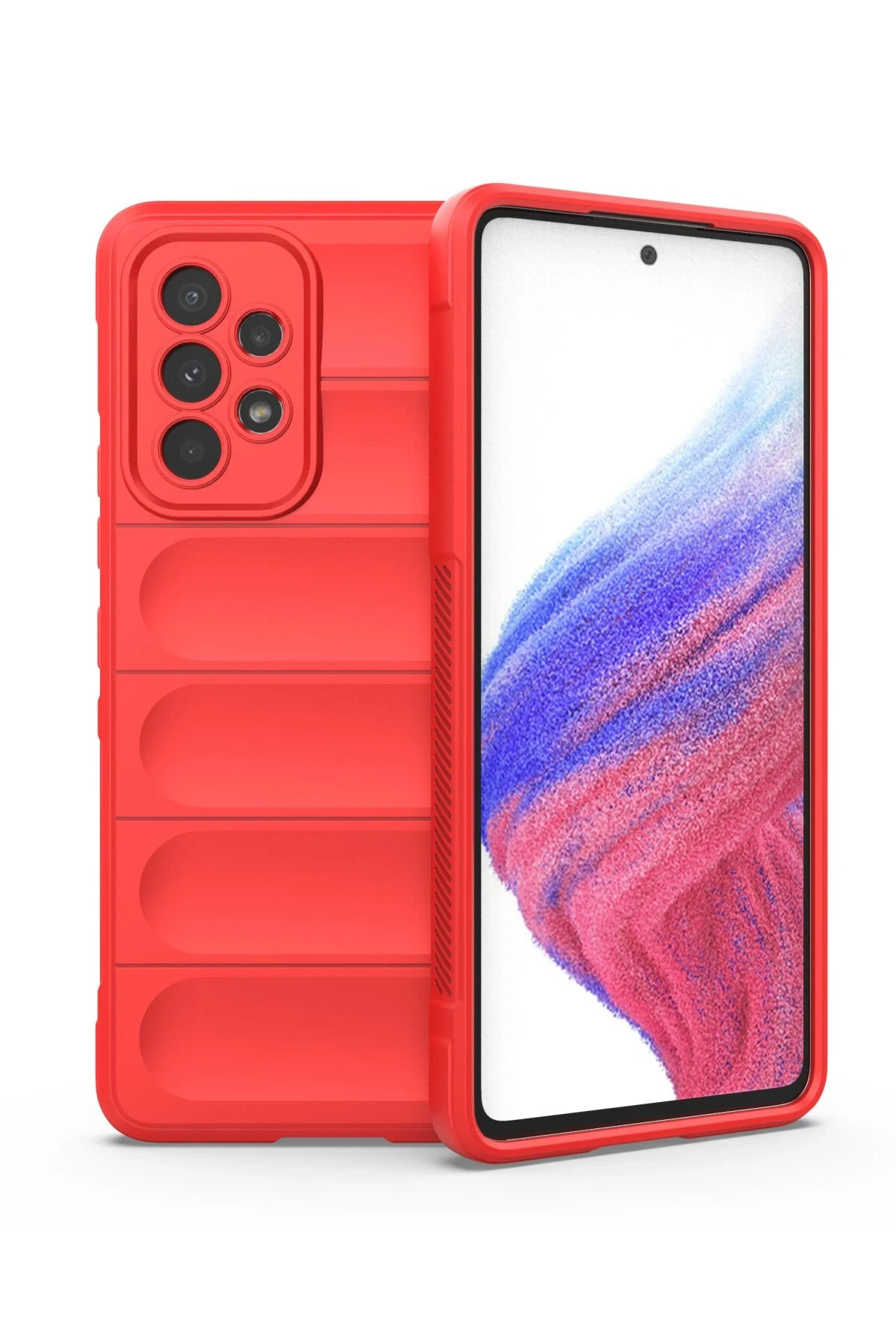 newface-samsung-galaxy-a53-5g-kilif-optimum-silikon-kirmizi-default Uray store Samsung Galaxy A53 5G Kılıf Optimum Silikon - Kırmızı - Görsel 1