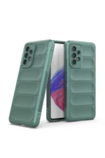 Uray store Samsung Galaxy A53 5G Kılıf Optimum Silikon - Koyu Yeşil - Görsel 2