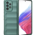 Uray store Samsung Galaxy A53 5G Kılıf Optimum Silikon - Koyu Yeşil