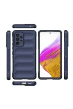 Uray store Samsung Galaxy A53 5G Kılıf Optimum Silikon - Lacivert - Görsel 3
