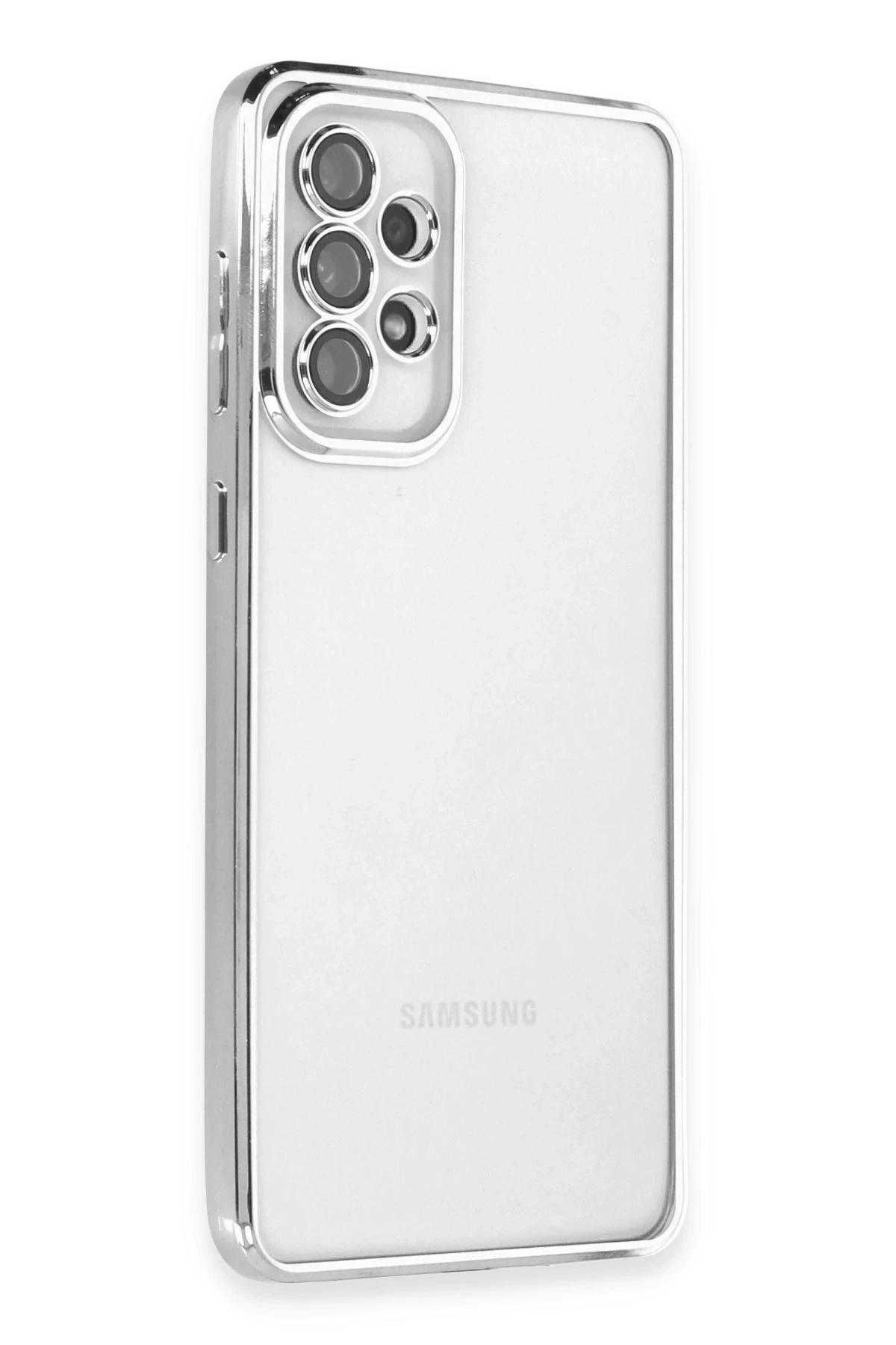 newface-samsung-galaxy-a53-5g-kilif-razer-lensli-silikon-gumus-default Uray store Samsung Galaxy A53 5G Kılıf Razer Lensli Silikon - Gümüş - Görsel 1