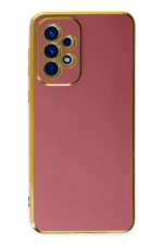 Uray store Samsung Galaxy A53 5G Kılıf Volet Silikon - Kırmızı