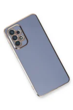 Uray store Samsung Galaxy A53 5G Kılıf Volet Silikon - Mavi - Görsel 3