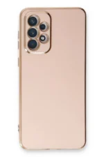 Uray store Samsung Galaxy A53 5G Kılıf Volet Silikon - Pembe - Görsel 2
