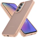 Uray store Samsung Galaxy A54 5G Kılıf Elegant Kapak - Pudra