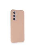 Uray store Samsung Galaxy A54 5G Kılıf Nano içi Kadife Silikon - Pudra - Görsel 2