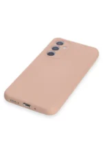Uray store Samsung Galaxy A54 5G Kılıf Nano içi Kadife Silikon - Pudra - Görsel 4