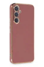 Uray store Samsung Galaxy A54 5G Kılıf Volet Silikon - Kırmızı - Görsel 2