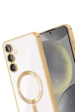 Uray store Samsung Galaxy A54 5G Kross Magneticsafe Kapak - Gold - Görsel 3